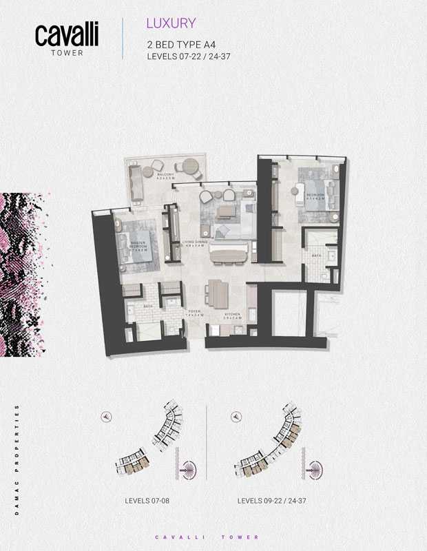Luxury Type A4, Levels 07-22,24-37